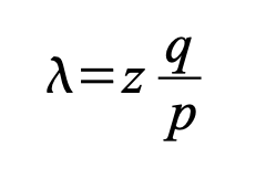 Poisson approximation Poisson model used in the white paper to approximate attacker progress